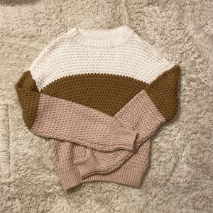 Knit Striped Abercrombie and Fitch sweater